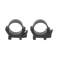 кольца Leupold QRW2 быстросъемные на Weaver/Picatinny, 30мм, средние, сталь, черные, матовые, 170г