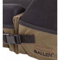 Опора Allen для оружия, мягкая, под приклад и цевье, раздвижная, в сложенном =17х29х18 см, ткань, песочный/черный, 2,7кг