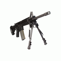 Сошки UTG для установки на оружие на антабку и Picatinny, регулируемые , высота 21 - 32 см 30 ./.
