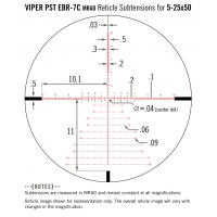 Прицел оптический Vortex Viper PST GEN II 5-25x50 FFP EBR-7C MRAD